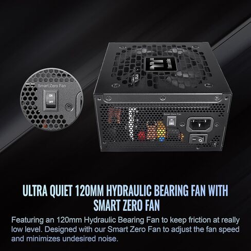 Thermaltake Toughpower GT 850W ATX 3.1 Standard Power Supply; 80 Plus Gold Efficiency; Smart Zero Fan; Native 450W PCIe 5.1 Connector; PS-TPT-0850FNFAGU-3; 5 Year Warranty in Kuwait
