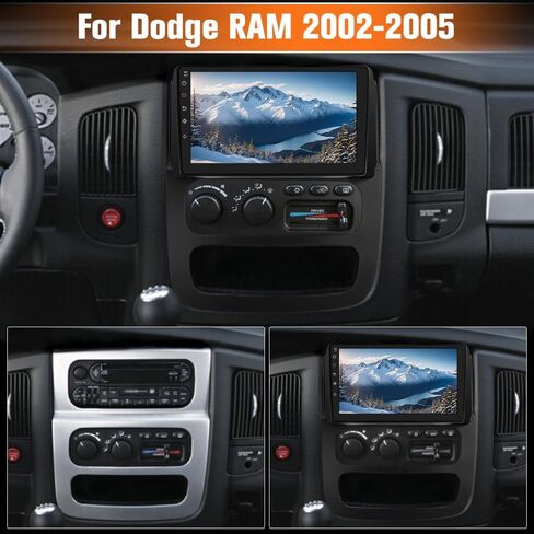 Android 13 Car Radio Stereo for Dodge RAM 2002-2005 with Wireless CarPlay Android Auto Backup Camera in Saudi Arabia