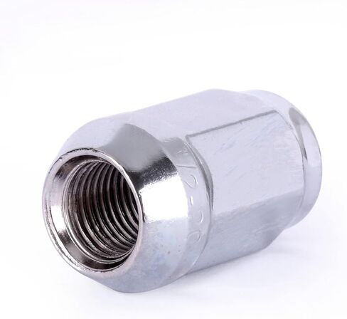 ECCPP 1/2 Wheel Lug Nuts 24 Pieces 1/2-20 Thread Size Silver Chrome Bulge Acorn Drive Close End 3/4" Socket Lug Nuts for Dodge Dakota Durango Viper 1991-2010 in Saudi Arabia