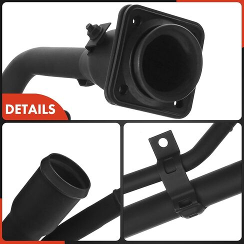 A-Premium Fuel Tank Filler Neck Pipe Hose Compatible with Hyundai Accent & Kia Rio Rio5 2009-2011, Rondo 2009-2010, Gas, Replace# 310401E550 in Saudi Arabia