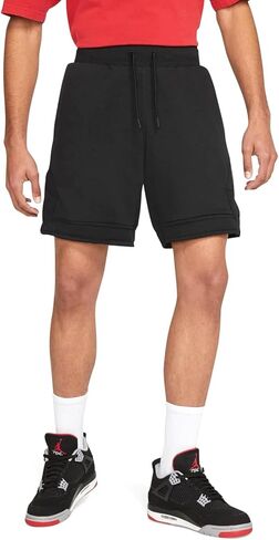 Jordan Men's Black/Red Diamond Shorts (DC7576 010) - 2XL in Saudi Arabia