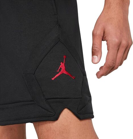 Jordan Men's Black/Red Diamond Shorts (DC7576 010) - 2XL in Saudi Arabia