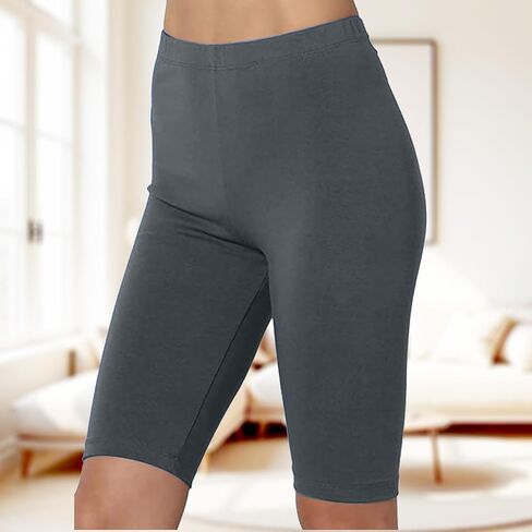 Women's Naked Feeling Biker Shorts High Waist Yoga Workout Running Gym Spandex Shorts in Saudi Arabia