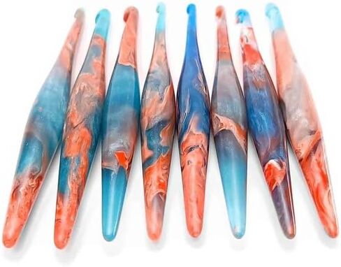 خطاف الكروشيه Furls ، Galaxy Borealis Streamline ، Hooks Crochet 7 "(5.50mm I) in Kuwait
