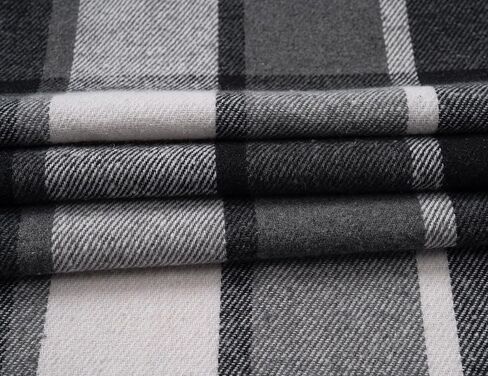 COOFANDY Mens Flannel Shirts Long Sleeve Plaid Shirt Jacket Button Down Shirt with Pockets in Kuwait