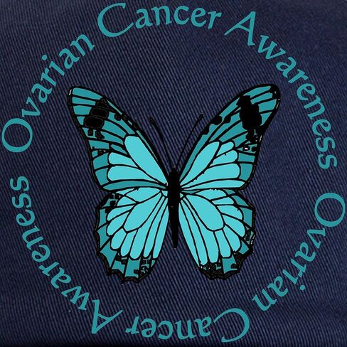 CafePress Ovarian Cancer Awareness Cap Adjustable Baseball Cap in Saudi Arabia