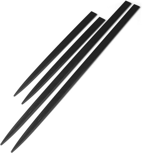 KIMISS Car Door Protector Edge Guards, Universal 4PCS Body Side Trim Waterproof Bright Black Door Protector Auto Modification Prevents Dents Scratches in Saudi Arabia