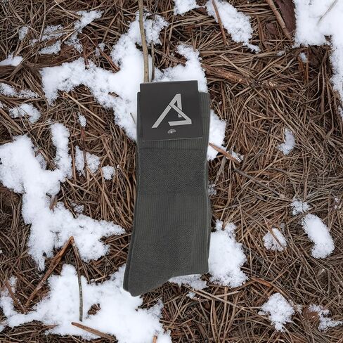 ACE Schakal Tactical Socks - 3 Pairs of Socks with Merino Wool & Anti-Blister Padding - Trekking & Hiking - 7-12 in Saudi Arabia
