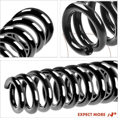 مجموعة زنبرك ملف التعليق الأمامي المكونة من قطعتين من A-Premium متوافقة مع Toyota 4Runner 1996-2007 2.7L 3.4L 4.0L، جانب السائق والراكب، استبدال # 4813135160 in Saudi Arabia