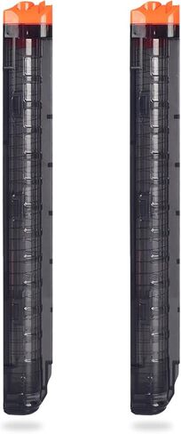Walwal 12 Round Balls Darts Magazine ، متوافقة مع منافس NERF Apollo XV-700 ، Zeus XV-1200 ، بندقية Atlas ، ناعمة الرصاصة السريعة RELOAD CLIPS (2 PCS شفافية) in Kuwait