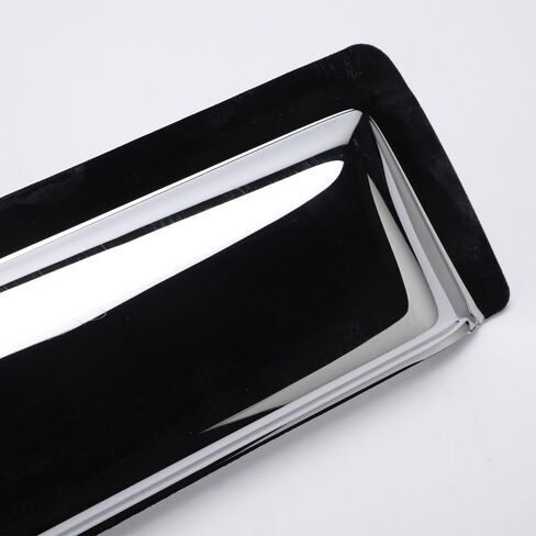 Deebior 94924 عاكس تنفيس الرياح للنافذة الجانبية، 4 قطع شريط تثبيت خارجي على مجموعة واقيات مطر لطيفة من الشمس، واقي نافذة مناسب لـ 2003-2009 Toyota 4Runner N210 in Kuwait