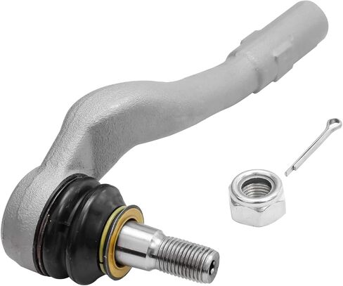 Detroit Axle - Front 2pc Tie Rods for Mercedes Benz C230 C240 C320 C280 C350 CLK320 CLK350 CLK500 CLK550 SLK280 SLK300 SLK350 C32 C55 CLK63 G63 SLK55 Amg, 2 Outer Tie Rod Ends Replacement in Saudi Arabia