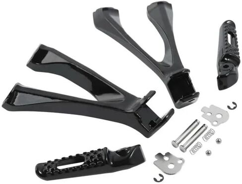 أوتاد القدم للدراجة النارية للركاب الخلفي FootPeg مسند للقدمين مجموعة مسند للقدمين لـ CBR1000RR CBR 1000 RR 2018-2023 2008-2016 2004-2007 in Kuwait