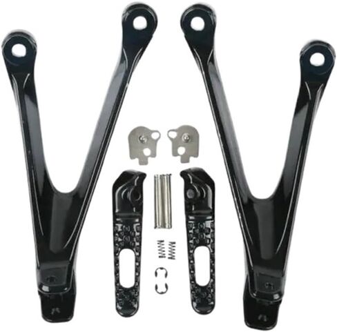 أوتاد القدم للدراجة النارية للركاب الخلفي FootPeg مسند للقدمين مجموعة مسند للقدمين لـ CBR1000RR CBR 1000 RR 2018-2023 2008-2016 2004-2007 in Kuwait