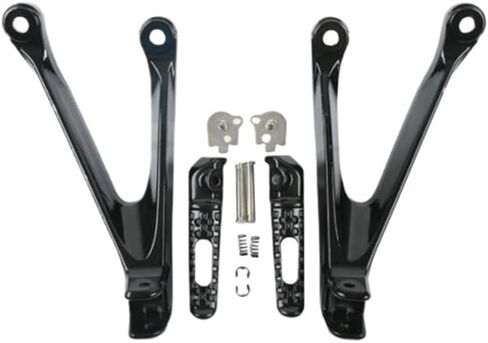 أوتاد القدم للدراجة النارية للركاب الخلفي FootPeg مسند للقدمين مجموعة مسند للقدمين لـ CBR1000RR CBR 1000 RR 2018-2023 2008-2016 2004-2007 in Kuwait