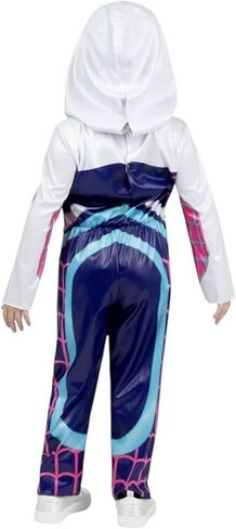 Jazwares 2025 GHOST-SPIDER Gwen Stacy Marvel Spidey & His Friends Halloween Costume w Hooded Jumpsuit & Fabric Mask in Saudi Arabia