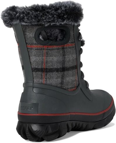 BOGS Arcata Cozy Plaid رمادي غامق متعدد 9 B (M) in Kuwait