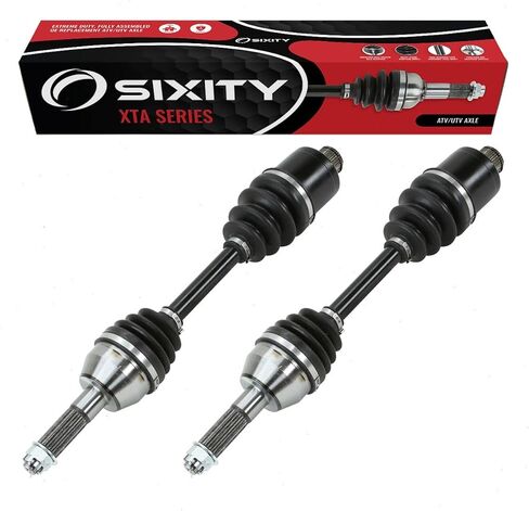 2 pc Sixity XTA Rear Left Right Axle compatible with Polaris Sportsman 500 HO 2008 - A08MN50AF A08MN50AN A08MN50AQ A08MN50AR A08MN50AS A08MN50AT A08MN50AW A08MN50AX A08MH50AX A08MH50AZ 4X4 in Saudi Arabia