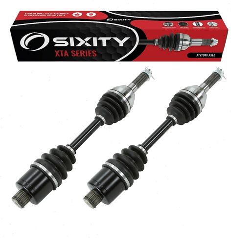 2 pc Sixity XTA Rear Left Right Axle compatible with Polaris Sportsman 500 HO 2008 - A08MN50AF A08MN50AN A08MN50AQ A08MN50AR A08MN50AS A08MN50AT A08MN50AW A08MN50AX A08MH50AX A08MH50AZ 4X4 in Saudi Arabia