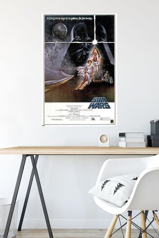 Trends International 24X36 Star Wars: A New Hope - Original One Sheet Wall Poster, 24" x 36", Premium Unframed Version in Saudi Arabia