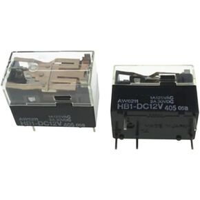 Relay HB1-DC12V AW621198 HB1DC12V DC12V 12VDC 12V 8PIN(5PCS) in Saudi Arabia