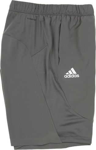 شورت رجالي من adidas مع جيب غير مُبطن، نصف شورت، Tegrfo/أبيض in Saudi Arabia