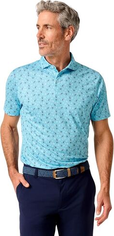 Johnnie-O Performance Jersey Polo - PGA Showtime in Saudi Arabia