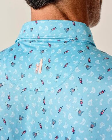 Johnnie-O Performance Jersey Polo - PGA Showtime in Saudi Arabia