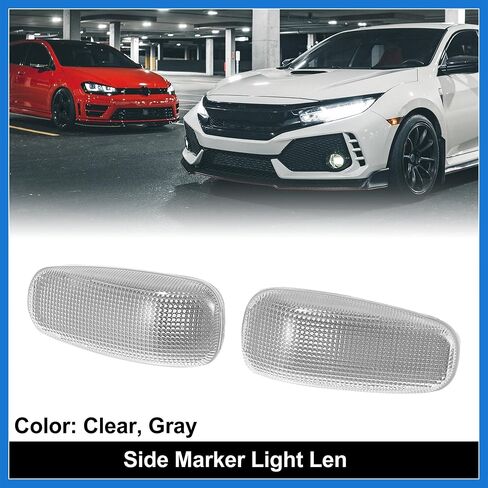 Pair Front Signal Side Marker Light Lens Cover for Dodge Sprinter 2500 3500 2003-2006 5124431AA 05124431AA Auto Accessories in Saudi Arabia