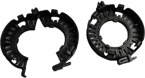 2pcs/lot d1s d2s d3s d4s Xenon Adapter Holder Black hid Bulb D1S D2S Adapter Holder Base HID Xenon Bulb Conversion Adaptor (Color : Black) in Saudi Arabia