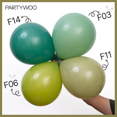 Partywoo Royal Blue Balloons 128 PCS بأحجام مختلفة من 18 12 10 5 5 بوصات أزرق غامق بونون بونون القوس المتجول للتخرج في 4 يوليو من زخارف عيد ميلاد الطفل الأزرق-Y59 in Saudi Arabia