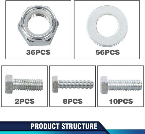 PIT66 4" Block Full Lift Kit Compatible With EZGO Golf Cart Marathon Electric 22" Tires (with offset wheel) 1975-1993 in Saudi Arabia
