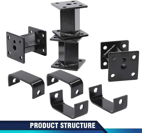 PIT66 4" Block Full Lift Kit Compatible With EZGO Golf Cart Marathon Electric 22" Tires (with offset wheel) 1975-1993 in Saudi Arabia