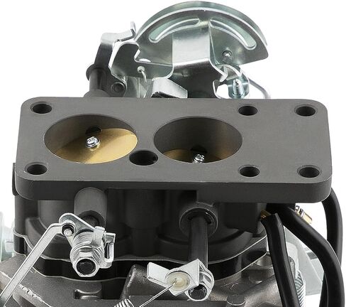maXpeedingrods FJ62 Carburetor Carb for Toyota 3F Land Cruiser FJ70 FJ73 FJ75 FJ80 4.0L I6 Engine 1984-1992 Replaces 21100-61300 - Manual Choke in Saudi Arabia