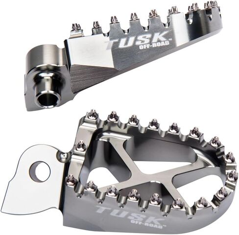 Tusk Billet Race Foot Pegs Compatible with Honda CRF250X 2004-2017/CRF450X 2005-2017 in Saudi Arabia