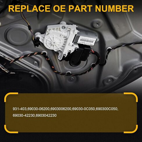 مشغل قفل الباب الأمامي الأيمن للركاب من ASAPE لسيارة Toyota 4Runner Camry Corolla Tundra Sequoia، لسيارة Lexus ES350 GS350 LS460 RX450h لـ Scion tC xB xD iQ استبدال محرك مزلاج الباب 931-403 in Saudi Arabia
