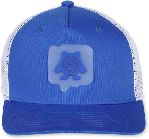 Pokémon Center: Poliwhirl Curved-Brim Trucker Hat (One Size-Adult) Multi in Saudi Arabia