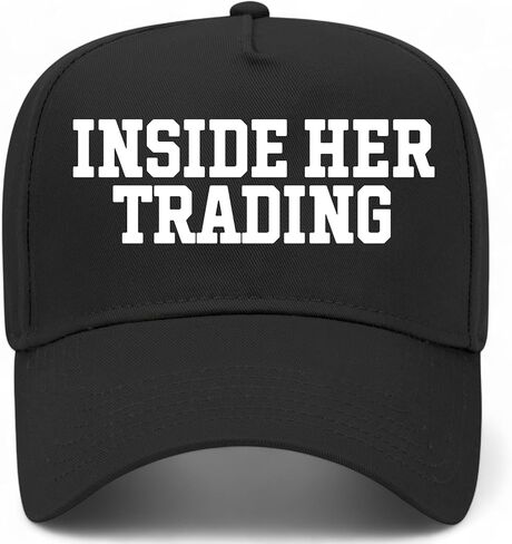 Inside Her Trading Hat | Funny Premium Adjustable Snapback Baseball Vintage Trucker Hat for Men & Women in Saudi Arabia