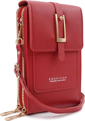PORT&LOTUS Small Cell Cross Body Purses for Women Mini Shoulder Handbags Zipper Crossbody Bags in Saudi Arabia