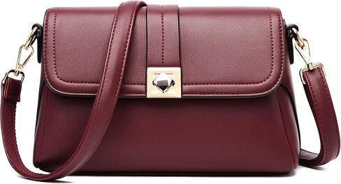 FSD.WG Women Tassel Zipper Pocket Crossbody Bag Shoulder Purse Fashion Travel Bag with Multi Pockets in Kuwait