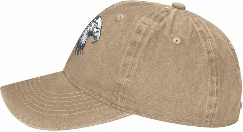 Patriotic Baseball Cap with Embroidered American Flag and Bald Eagle Design, Adjustable Strap, USA Theme in Saudi Arabia