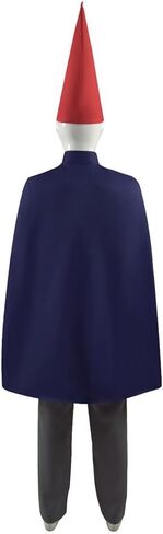 Adult Wirt Cosplay Halloween Wirt Mantle Cape Costume Men Navy Blue Cloak Uniform Outfits with Hat in Saudi Arabia