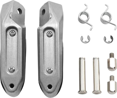 TCT-MOTORPARTS Front Driver Foot Pegs Footrest Fits for Suzuki Hayabusa GSX1300R 2022-2024 in Saudi Arabia