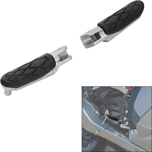 TCT-MOTORPARTS Front Driver Foot Pegs Footrest Fits for Suzuki Hayabusa GSX1300R 2022-2024 in Saudi Arabia