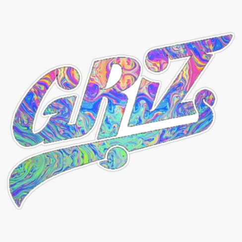 Griz Colorful Sticker Sticker Decal Vinyl Bumper Stickers Waterproof 5" in Saudi Arabia