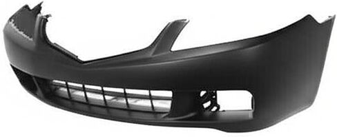 FitParts Compatible With Front Bumper Cover 2004-2005 Acura TSX Base Sedan 04-05. New, Primed and Ready for Paint. With Fog Light Holes. AC1000145 04711SECA90ZZ in Saudi Arabia