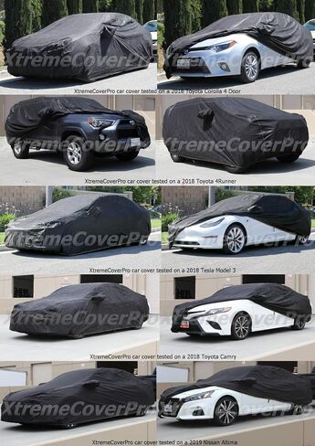 Car Cover Fits 2000 2001 2003 2004 2005 2006 2007 Subaru Impreza STI w/STI Spoiler XTREMECOVERPRO Gold Series Black in Saudi Arabia