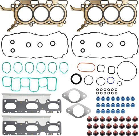 Engine Cylinder Head Gasket Set Fit for Ford Explorer Edge Flex Taurus Police Interceptor Sedan 2011-2019, 3.5L V6 Replace HS26487PT2 HGS4213 HS54658A VS50814R, Valve Cover Gasket in Saudi Arabia