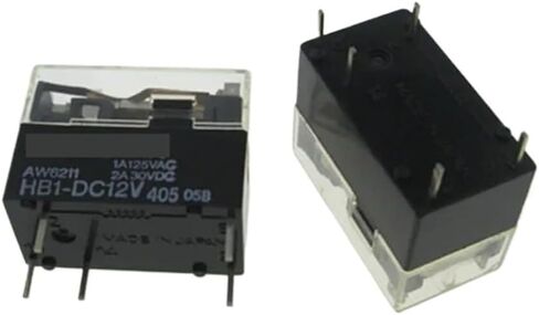 التتابع HB1-DC12V AW621198 HB1DC12V DC12V 12VDC 12V 8PIN (5 قطعة) in Saudi Arabia