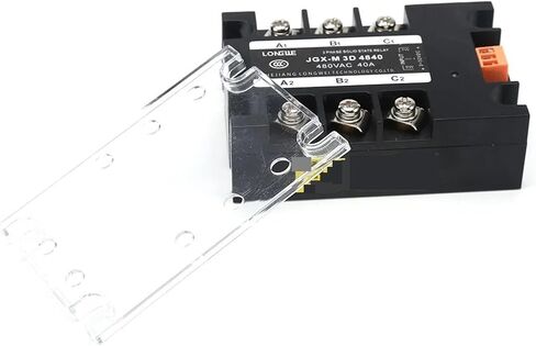 Three-Phase Motor Reversing Control Module SSR 10A-100A 32VDC Control 24-480VAC DC Forward & Reverse Solid State Relay(JGX-3ZF-4810DA) in Saudi Arabia
